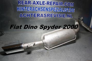 Uitlaatdemper links Fiat Dino Spyder 2000. (Uitlaten), Verzenden, Nieuw, Fiat