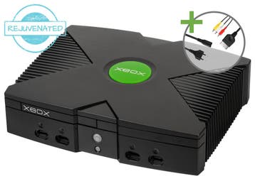 Xbox Classic Console - Zwart (Rejuvenated), Spelcomputers en Games, Ophalen of Verzenden, Nieuw