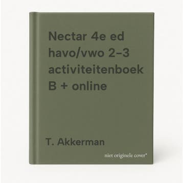 Nectar 4e ed havo/vwo 2-3 activiteitenboek B + online, Boeken, Verzenden, Gelezen, T. Akkerman