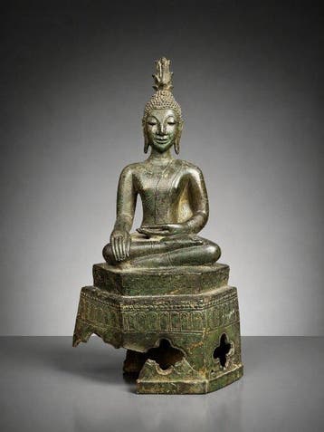 Bouddha - Lan Xang - 16/17th c. - Beeld - Laos