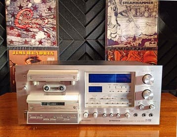 Pioneer - CT-F1250 Cassetterecorder-speler, Audio, Tv en Foto, Nieuw