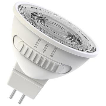 Osram LED MR16 GU5.3 5.6W CCT-Switch 2700K/4000K/6500K 55..., Ophalen of Verzenden, Nieuw