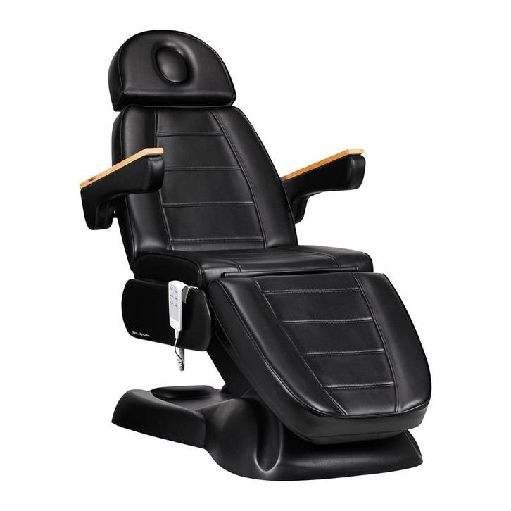 Sillon Lux 273B Elektrische Cosmetische Stoel Zwart – 3, Sport en Fitness, Massageproducten, Ophalen of Verzenden