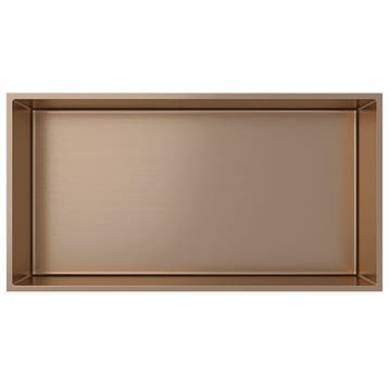 Inbouwnis - Leoni Nima - 30x60x10cm - Geborsteld Koper, Ophalen of Verzenden, Nieuw, Rvs
