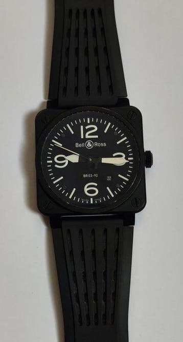 Bell & Ross - BR 03 - BR03-92-S-02854 - Heren - 2010-2020, Nieuw