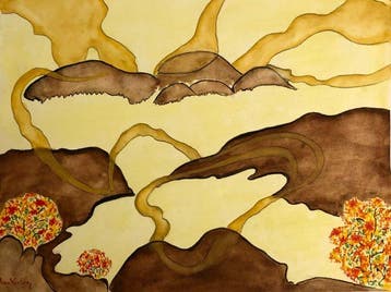 Jean Ventura (France 20th Century) - African Sunset