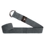 Yoga riem extra lang antraciet - Lotus, Verzenden, Nieuw