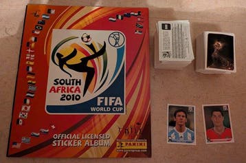 2010 Panini Lionel Messi, Cristiano Ronaldo Empty album +, Nieuw