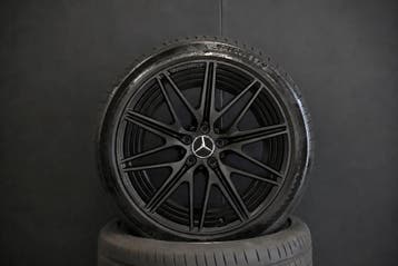 Velgen Mercedes-Benz C-Klasse 63 AMG Michelin Zomerbanden, Ophalen, Gebruikt, 275 mm, Banden en Velgen
