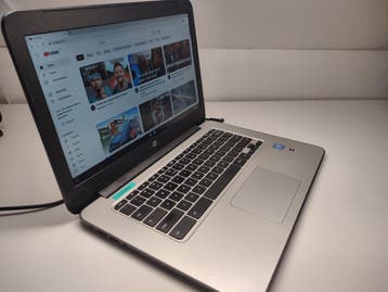 HP Chromebook 14 G4 Met 4xcpu Intel celeron 4gbram 32gbflash, 14 inch, Qwerty, Ophalen of Verzenden, HP