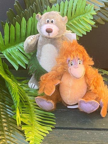 Steiff: Jungleboek Set aap en beer, EAN 356032 (Baloe en