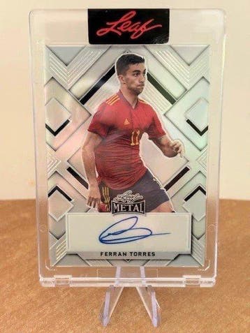 Leaf Metal Ferran Torres BA-FT2 Gesigneerde kaart,, Nieuw