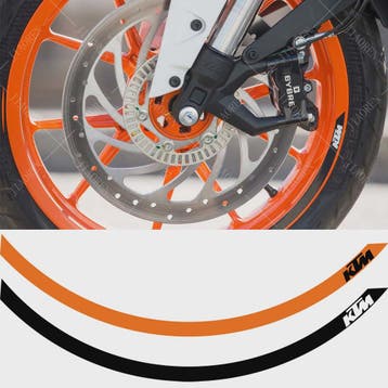 KTM Duke Velgstickers - Decoratieve Vinyl Decals voor Duke 1