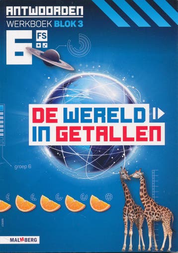 De wereld in Getallen versie 5 Antwoorden blok 3 groep 6 FS, Verzenden, Nieuw