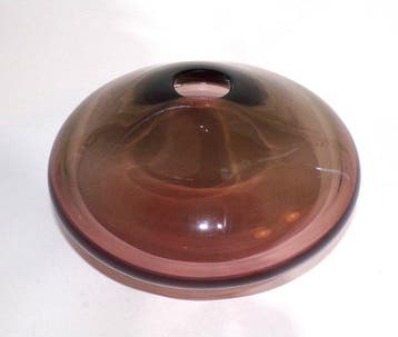 Glasblazerij Leerdam - A.J. Milne - Vaas - Glas, Antiek en Kunst