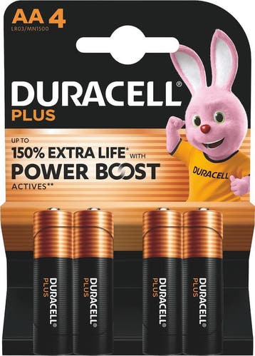 Duracell Plus Power Boost AA batterijen (4), Verzenden, Nieuw