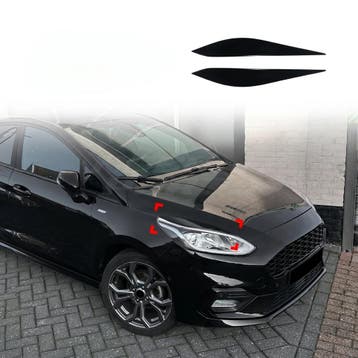 Headlight Covers Voor Ford Fiesta Mk8 (JA8-JR8) - Sport, Auto-onderdelen, Ophalen of Verzenden, Nieuw