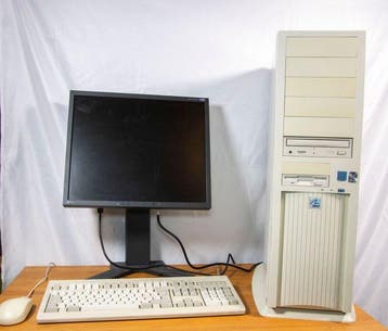Vintage PC (1997) - Gigabyte GA-586TX2 Board - Intel 430TX -, Nieuw