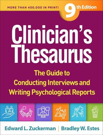 9781462558070 Clinicians Thesaurus, Ninth Edition, Verzenden, Nieuw, Edward L. Zuckerman
