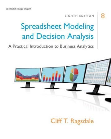 9781305947412 Spreadsheet Modeling  Decision Analysis, Verzenden, Zo goed als nieuw, Cliff T. Ragsdale