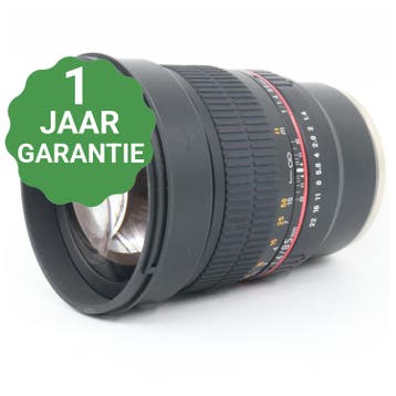 10% korting | Samyang 85mm f/1.4 AS IF UMC Sony E, Verzenden, Gebruikt