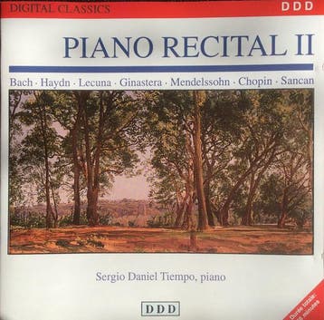 cd - Sergio Daniel Tiempo - Piano Recital II, Verzenden, Zo goed als nieuw