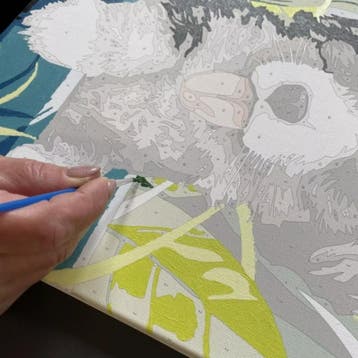 Maaleo Schilderen op Nummer: Creëer je Eigen Honden Kunst.., Hobby en Vrije tijd, Schilderen, Ophalen of Verzenden, Nieuw