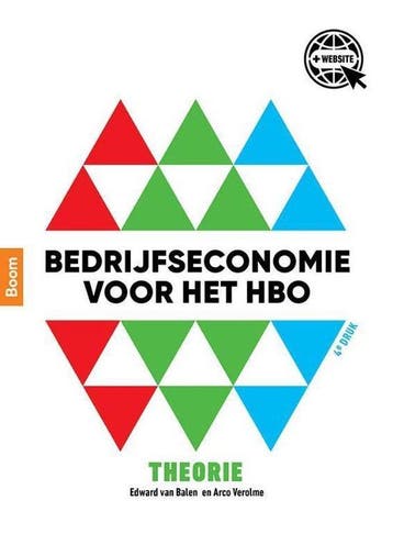 9789024408597 Bedrijfseconomie voor het hbo | Tweedehands, Boeken, Schoolboeken, Verzenden, Zo goed als nieuw, Edward van Balen