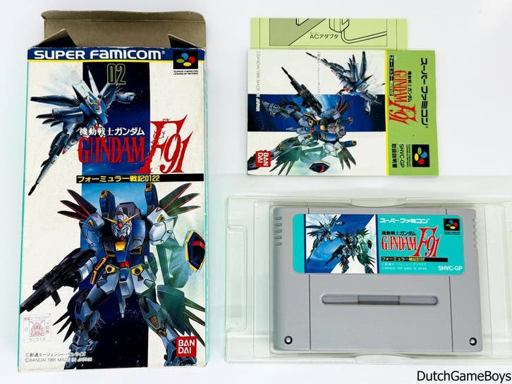 Super Famicom - Gundam F91, Spelcomputers en Games, Games | Nintendo Super NES, Gebruikt, Verzenden