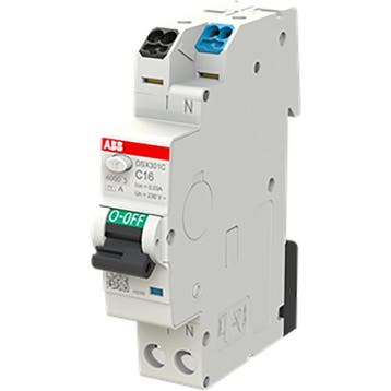 ABB FlexLine aardlekautomaat 1P+N C16 30mA, Ophalen of Verzenden, Nieuw