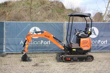 Veiling: Minigraver Vicsec VC18FL Diesel 18kW 2025 Nieuw, Ophalen, Graafmachine