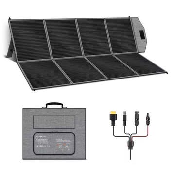 Draagbaar Zonnepaneel 400W Opvouwbaar IP65 Efficiënt, Verzenden, Nieuw
