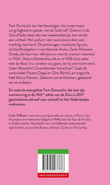Giro dItalia 9789492037688 Colin OBrien, Verzenden, Gelezen, Colin O'Brien