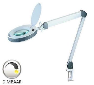Loeplamp 3 dioptrie 150mm lens 80LED  DIMBAAR, Verzenden, Nieuw, Loeplamp