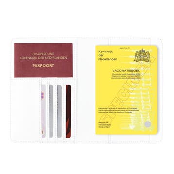 Vaccinatiepaspoort Hoesje / 11,7 x 16,5 cm Mapje voor he...