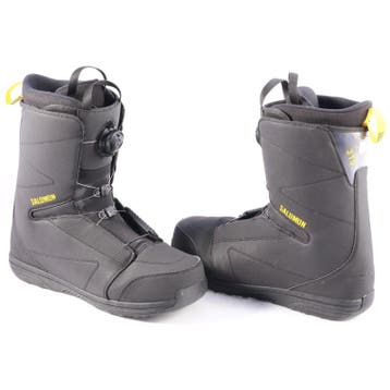 44 45,5 snowboard schoenen SALOMON FACTION BOA 2023, Black/y, Verzenden, Gebruikt