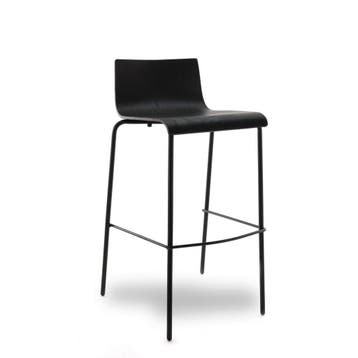 Workliving Barkruk Puur Eiken Zwart (Kantoor inrichting), Verzenden, Nieuw in verpakking