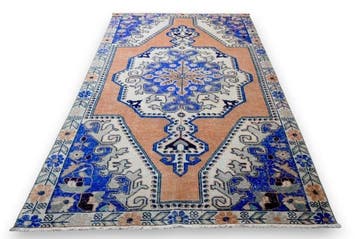 Vintage Usak - Vloerkleed - 215 cm - 135 cm - met, Nieuw