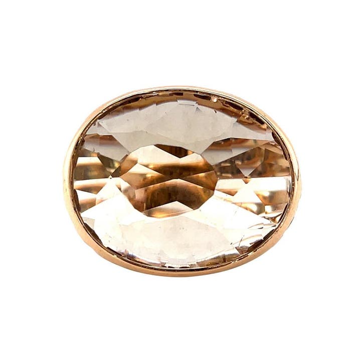 Pomellato arabesque ring met rookkwarts 18 krt, Sieraden, Tassen en Uiterlijk, Ringen, Ophalen of Verzenden