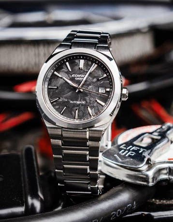 Casio - Casio Edifice Automatico Dial Carbonio -, Sieraden, Tassen en Uiterlijk, Nieuw