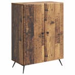 vidaXL Dressoir Oud hout 66 x 34,5 x 90 cm Bewerkt hout, Verzenden, Nieuw, Overige houtsoorten, Minder dan 50 cm