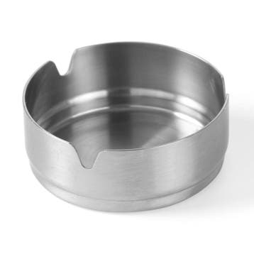 Terras Asbak | RVS | Ø80x30(h)mm HENDI, Verzenden, Nieuw in verpakking