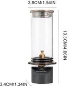 Camping Gas Lamp Butaan Lantaarn Regelbare Vlam Windproof, Verzenden, Nieuw