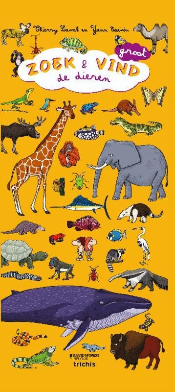 De dieren / Zoek & vind - Thierry Laval 9789059088054, Verzenden, Zo goed als nieuw, Thierry Laval