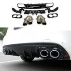 Diffuser With Chrome Exhaust Tips Voor Mercedes C Class, Auto-onderdelen, Ophalen of Verzenden, Nieuw