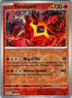 Turtonator 025/142 reverse holo Stellar Crown, Ophalen of Verzenden, Nieuw, Losse kaart, Foil