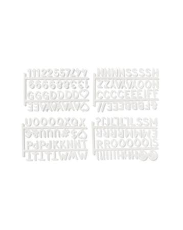 HEMA Letters voor letterbord krat wit, Verzenden, Nieuw