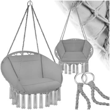 Hangstoel Grazia - grijs, Verzenden, Nieuw