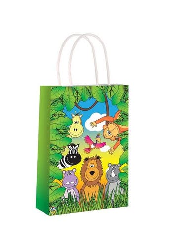 Jungle Dieren Feest Tasje, Kleding | Dames, Carnavalskleding en Feestkleding, Ophalen of Verzenden, Nieuw