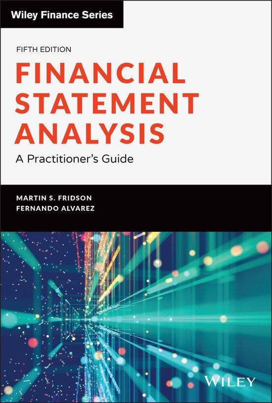 9781119457145 Wiley Finance- Financial Statement Analysis, Boeken, Economie, Management en Marketing, Nieuw, Verzenden